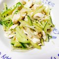 ぴすかす's cooksnap of when they made 豆もやしとササミとキュウリの中華サラダ.