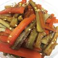 Suzucca's cooksnap of when they made 食べ応え満点 きんぴらごぼう.