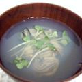 たくのスプーン's cooksnap of when they made ☆牡蠣のお吸い物☆.