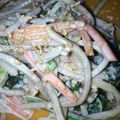 す1222's cooksnap of when they made 牛蒡・人参・ほうれん草の胡麻味噌サラダ.
