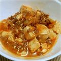 懌ちゃん's cooksnap of when they made 自宅で本格中華！麻婆豆腐　（素無し）.