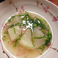 はとポ's cooksnap of when they made 簡単 かぶのカニあんかけ.