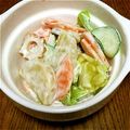 toretoretora's cooksnap of when they made おさつサラダ.