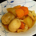 なっとうじゅんこ's cooksnap of when they made 大根と里芋と油揚げの煮物☆.