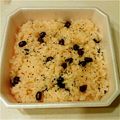aya☆haru's cooksnap of when they made 北海道~お祝いの甘納豆赤飯！.