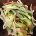 ゆきん1111's cooksnap of when they made ♪きゅうりともやしの中華サラダ♪.