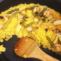 ☆sakuri☆'s cooksnap of when they made いかときのこのパエリア.