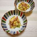 pitachan1's cooksnap of when they made 焼き豚で♪簡単サラダ♪.