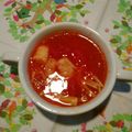 ひれまま's cooksnap of when they made 甘旨♡海老のココナッツトマトスープ.