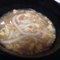 二児の母♡22歳's cooksnap of when they made ふうふう～蟹カマとろみ卵うどん＾＾.