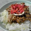 しおとも's cooksnap of when they made ～～～納豆　ＤＥ　えびマヨ～～～.