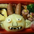 やまfam0610's cooksnap of when they made 妖怪ウォッチ キャラ弁 山吹鬼2.