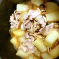 U7Q's cooksnap of when they made 豚バラ大根の煮物.