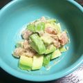 ねぐりた's cooksnap of when they made アボガド&マグロわさマヨサラダ.