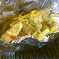Hanna09's cooksnap of when they made 具だくさん＆ご飯がすすむ！鮭のホイル焼き.