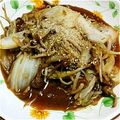 花邑ゆずき's cooksnap of when they made 白菜となめこの炒めもの.