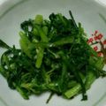 さのやん's cooksnap of when they made ☆春菊塩ナムル☆春菊苦手も好きになる.