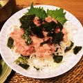 kramy's cooksnap of when they made マグロのたたき丼.