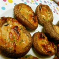 ちえもんたろう's cooksnap of when they made トースターで副菜簡単4分☆椎茸のマヨ味噌.