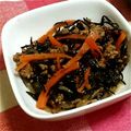 shinchu's cooksnap of when they made 男前★挽き肉入りヒジキ煮.