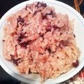 クックLondon's cooksnap of when they made 炊飯器でもち赤飯.