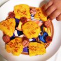 ひろたりぽん's cooksnap of when they made ♡離乳食に☆簡単おいしい手づかみパン♡.