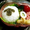 lovemalawi's cooksnap of when they made まん丸おにぎりで♪羊のショーンキャラ弁.