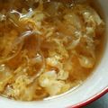 Lily322's cooksnap of when they made 子供が好きな玉葱と卵のふわふわおすまし.
