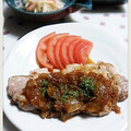 ＴＯＭＯＷＡＴ's cooksnap of when they made 簡単ポークソテー★和風からしソース.