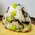 まやしゅうまま's cooksnap of when they made 枝豆と塩こんぶおにぎり.