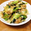 アイモグ's cooksnap of when they made ツナと小松菜の玉子炒め.
