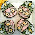 みきてぃgu's cooksnap of when they made 節分に！鬼(？？？)の太巻き寿司.