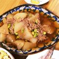 栗rin's cooksnap of when they made 大根とツナ缶でこっくり煮物。.