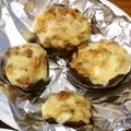 ポポタロス's cooksnap of when they made 軸入り♪椎茸のかつおマヨチーズ焼き.