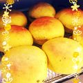サヤカーニバル's cooksnap of when they made ＨＢで簡単！子供も大好き★かぼちゃパン.
