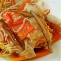 erisimo's cooksnap of when they made 余り物で♪あんかけかた焼きそば.