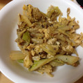 すまっぱーこんぶ's cooksnap of when they made 白菜の生姜炒め☆卵とじで♪.