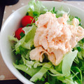 cyncyn's cooksnap of when they made タラマヨササミと水菜のサラダ.