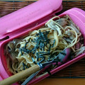 けりーちゃんママ's cooksnap of when they made ルクエで☆和風きのこパスタ.