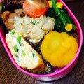 ＲＫまま's cooksnap of when they made 紅しょうがとねぎのたまご焼き.