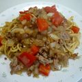 reiyan1956's cooksnap of when they made 【松橋】簡単！節約！甘辛ガパオ焼きそば！.