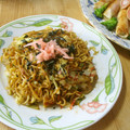 しのばぁたん's cooksnap of when they made キャベツと桜えび๑焦がし焼きそば❤.