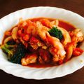 あっぷるリんご's cooksnap of when they made 簡単♪チキンのトマト煮込み.