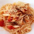 mamukana's cooksnap of when they made 我が家の定番☆ツナトマパスタ.