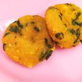 miruponpon's cooksnap of when they made 離乳食カミカミ期　かぼちゃのおやき　.