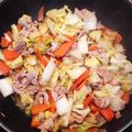 クックCBCHVQ☆'s cooksnap of when they made 白菜と人参のほっこり炒め煮.