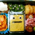 ゆうままままん's cooksnap of when they made 妖怪ウォッチ 妖怪Pad キャラ弁.