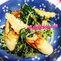 kumi4852's cooksnap of when they made 簡単１品♪水菜とチクワのピリ辛炒め.