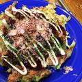 イシス女神's cooksnap of when they made コストコパンケーキミックスでお好み焼き.