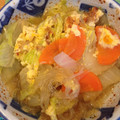 おぅぷん's cooksnap of when they made ☆簡単和食☆白菜のふわふわたまご閉じ煮.